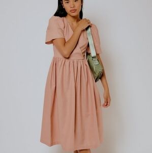 Lisa Says Gah Topanga Dress in Rose size XL NWT